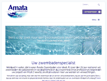 Tablet Screenshot of amata.nl