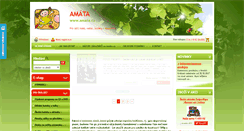 Desktop Screenshot of amata.cz